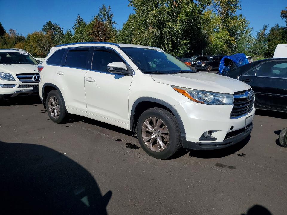 Aukcja sprzedaży 2015 Toyota Highlander, vin: 5TDJKRFH1FS098848, numer aukcji: 72802076