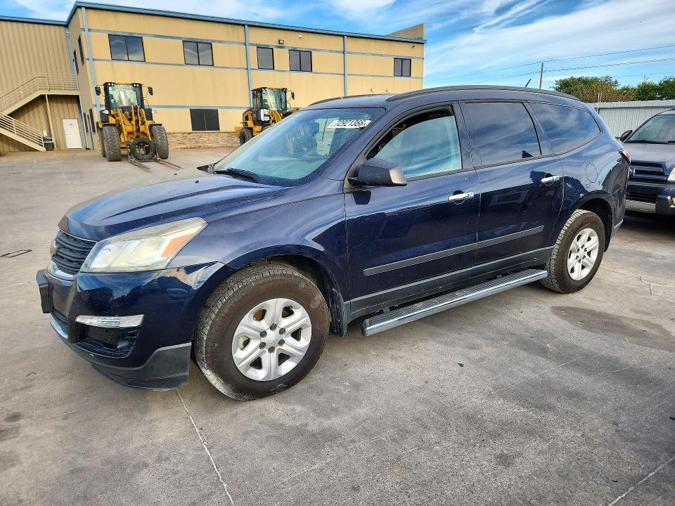72921366 :رقم المزاد ، 1GNKRFKD8HJ229587 vin ، 2017 Chevrolet Traverse مزاد بيع