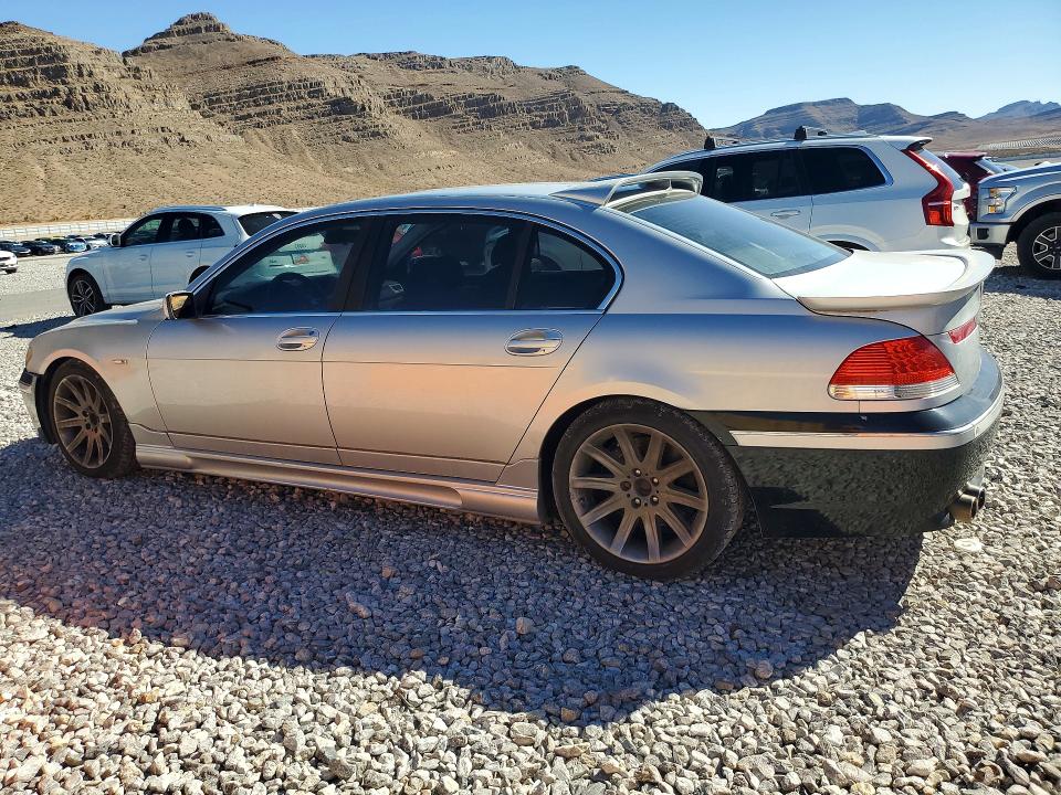 2003 Bmw 745 მანქანა იყიდება აუქციონზე, vin: WBAGN63483DR13567, აუქციონის ნომერი: 71488046