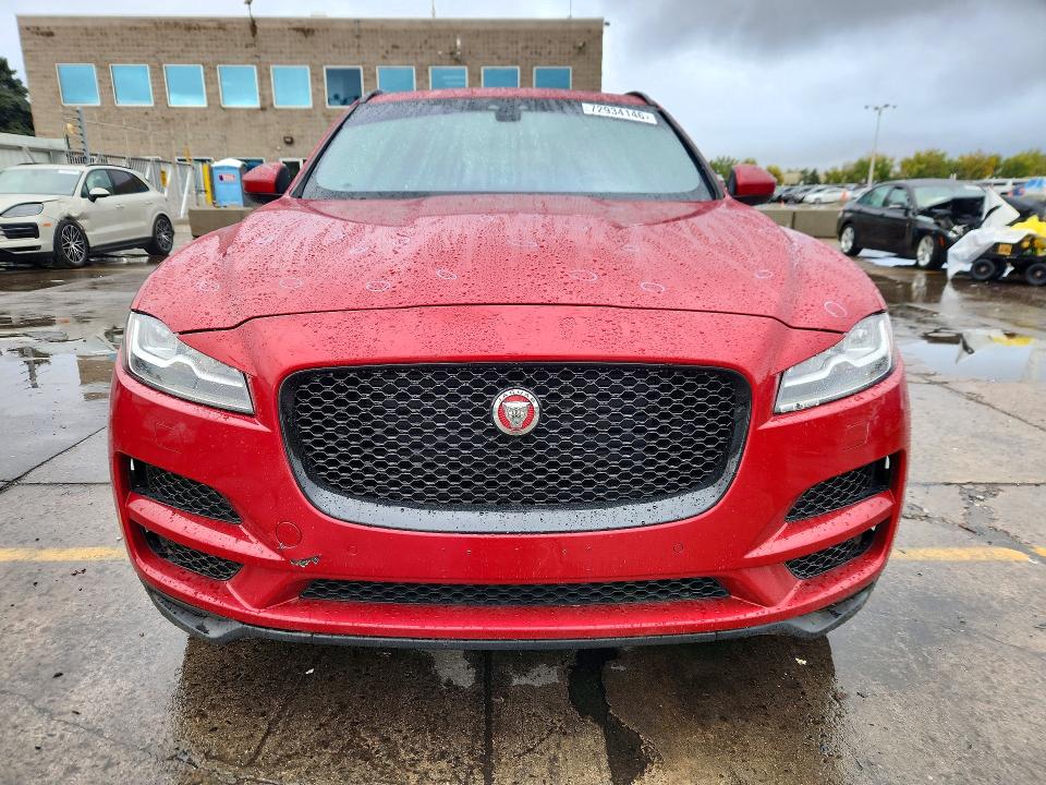 Продаж на аукціоні авто 2017 Jaguar F-pace, vin: SADCK2BV3HA491217, номер лоту: 72934146
