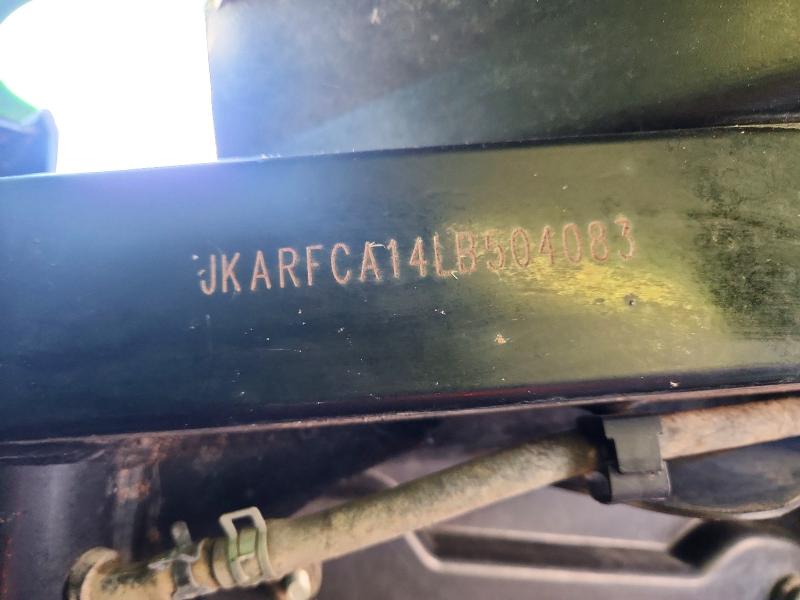 Aukcja sprzedaży 2020 Kawasaki Krf 1000, vin: JKARFCA14LB504083, numer aukcji: 73634496