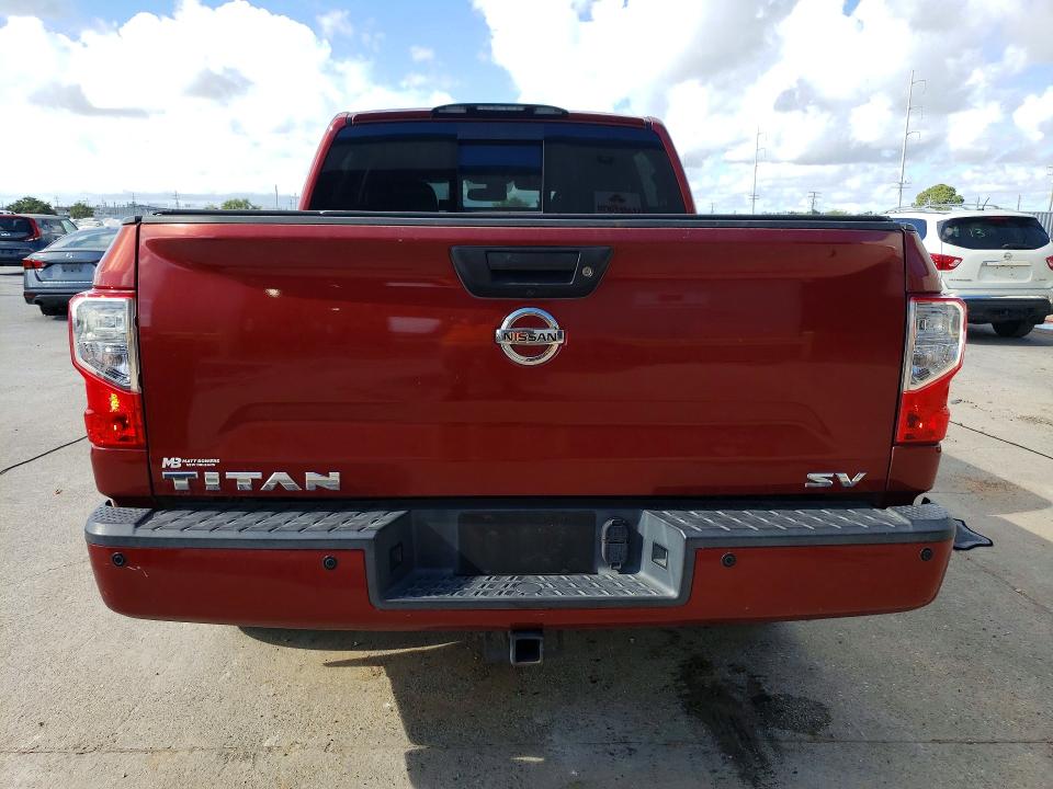 2018 Nissan Titan მანქანა იყიდება აუქციონზე, vin: 1N6AA1E60JN543886, აუქციონის ნომერი: 70874836