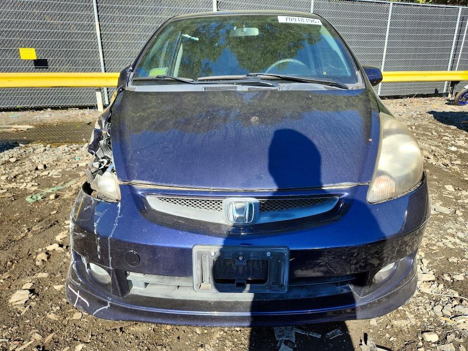 70918196 :رقم المزاد ، JHMGD38618S015182 vin ، 2008 Honda Fit مزاد بيع