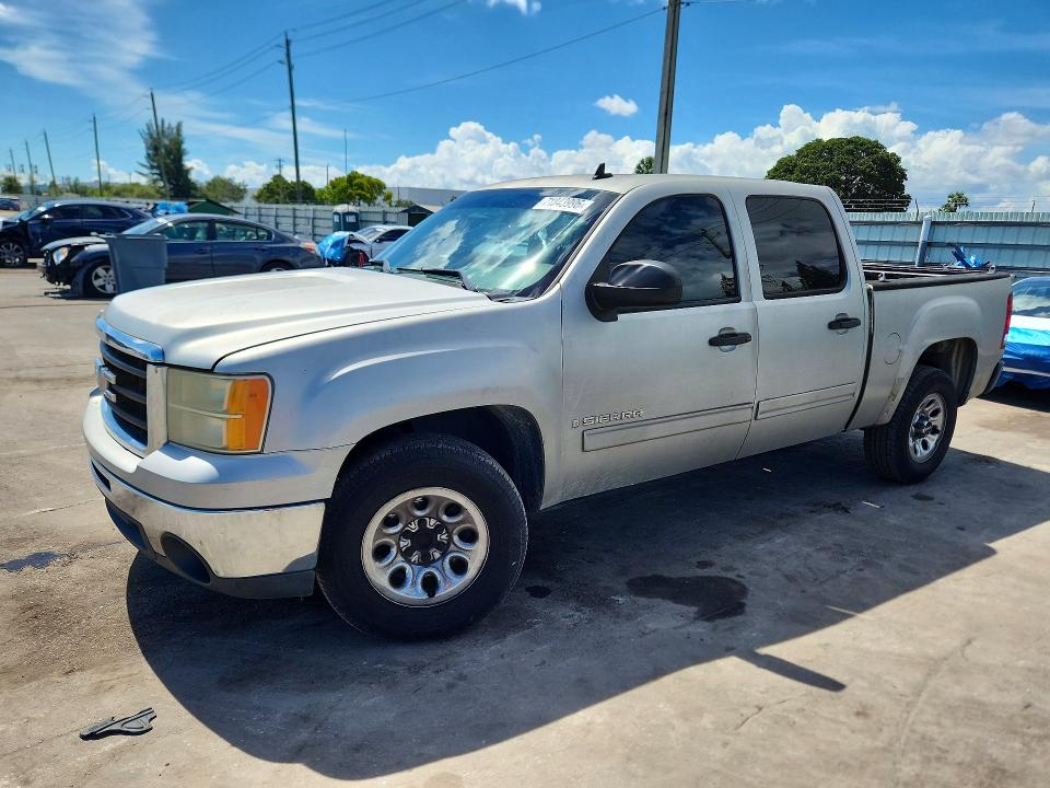 2009 Gmc Sierra მანქანა იყიდება აუქციონზე, vin: 2GTEC13C591131628, აუქციონის ნომერი: 71843996