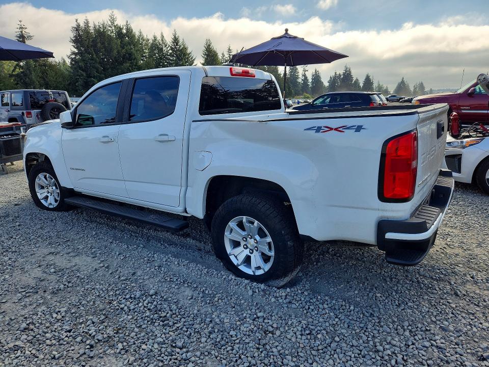 Aukcja sprzedaży 2021 Chevrolet Colorado, vin: 1GCGTCEN1M1266901, numer aukcji: 72019276