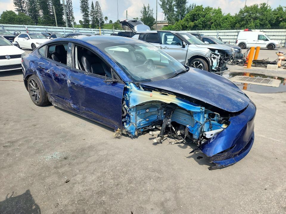 Продажа на аукционе авто 2022 Tesla Model 3, vin: 5YJ3E1EA9NF288499, номер лота: 72176086
