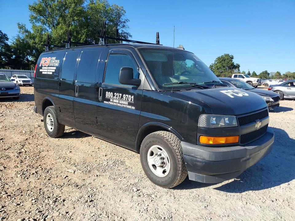 Auction sale of the 2019 Chevrolet Express G2500, vin: 1GCWGAFG5K1239654, lot number: 71434876