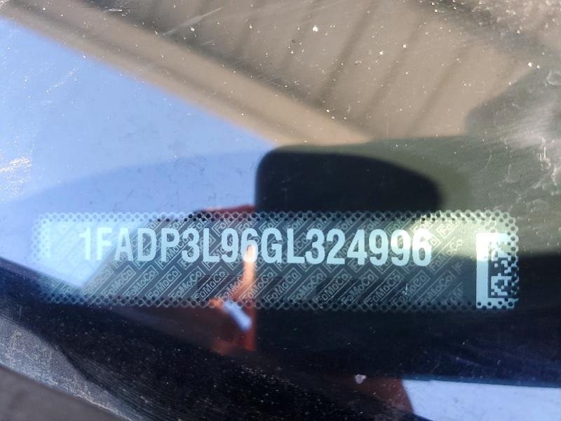 2016 Ford Focus მანქანა იყიდება აუქციონზე, vin: 1FADP3L96GL324996, აუქციონის ნომერი: 72740086