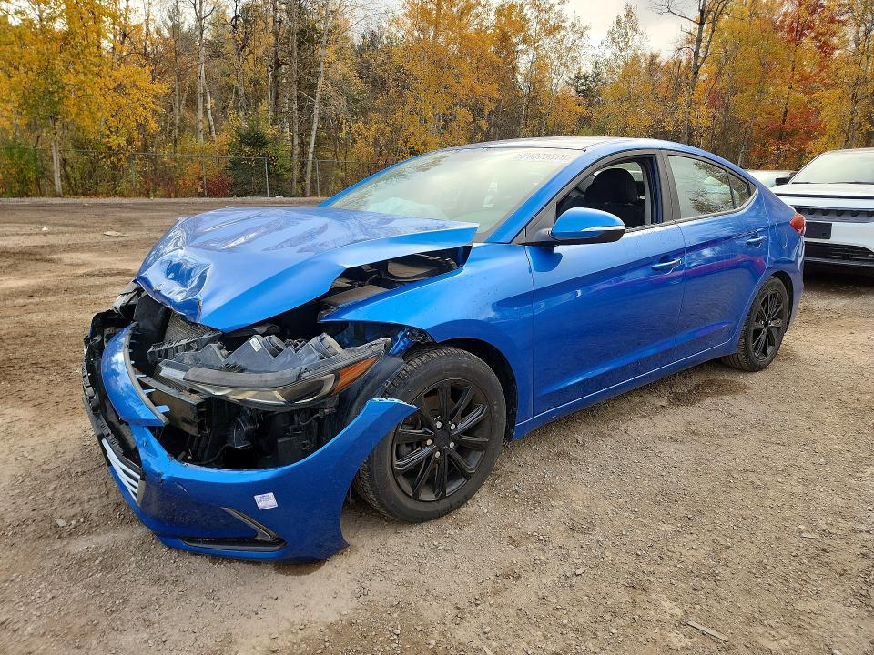 Продаж на аукціоні авто 2018 Hyundai Elantra, vin: KMHD84LF9JU698972, номер лоту: 71373576