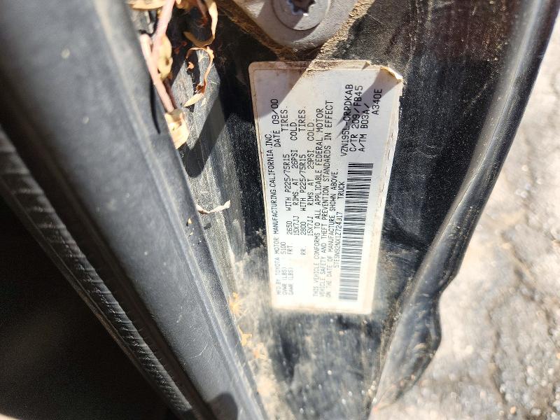 70951956 :رقم المزاد ، 5TESN92NX1Z724917 vin ، 2001 Toyota Tacoma مزاد بيع