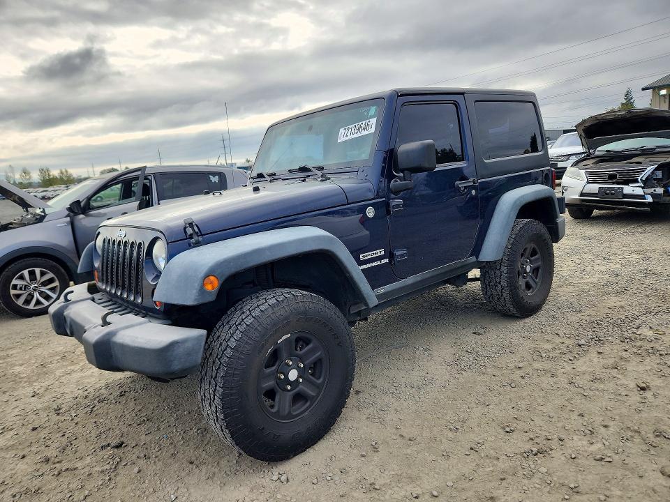 Продаж на аукціоні авто 2013 Jeep Wrangler, vin: 1C4AJWAG0DL583626, номер лоту: 72139646