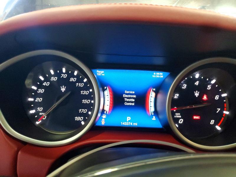 2018 Maserati Ghibli მანქანა იყიდება აუქციონზე, vin: ZAM57YTA6J1299926, აუქციონის ნომერი: 73911626