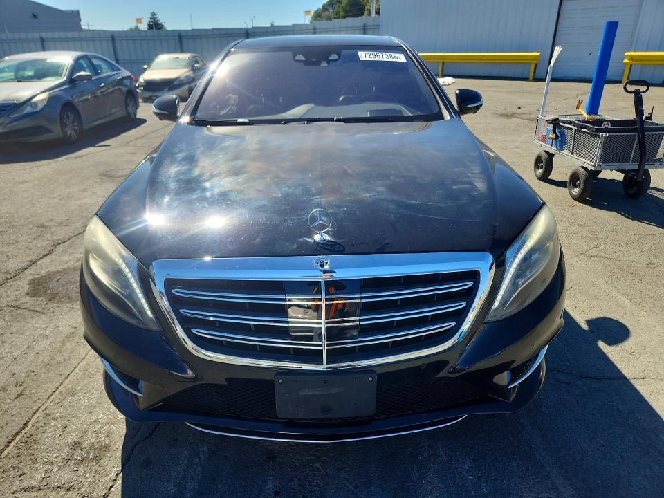 2015 Mercedes-benz S მანქანა იყიდება აუქციონზე, vin: WDDUG8CB8FA137849, აუქციონის ნომერი: 72967386