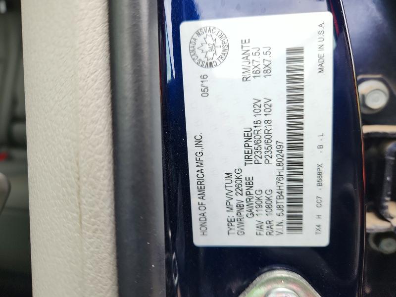 Продаж на аукціоні авто 2017 Acura Rdx, vin: 5J8TB4H76HL802497, номер лоту: 72550486