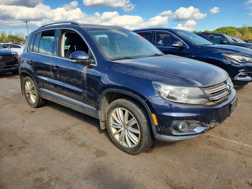 70867316 :رقم المزاد ، WVGBV3AXXDW599043 vin ، 2013 Volkswagen Tiguan مزاد بيع