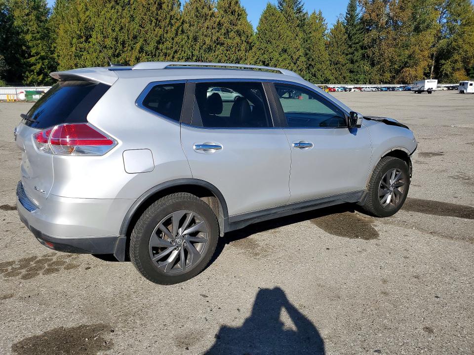 2016 Nissan Rogue მანქანა იყიდება აუქციონზე, vin: KNMAT2MV8GP708107, აუქციონის ნომერი: 71299096