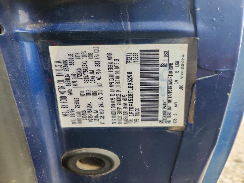 Aukcja sprzedaży 1996 Ford F150, vin: 1FTEF15Z8TLB95298, numer aukcji: 71452876