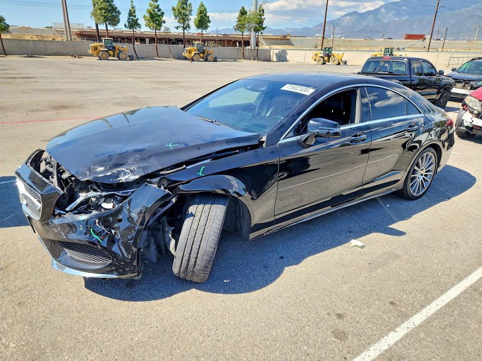 2018 Mercedes-benz Cls 550 მანქანა იყიდება აუქციონზე, vin: WDDLJ7DB4JA206602, აუქციონის ნომერი: 71582506