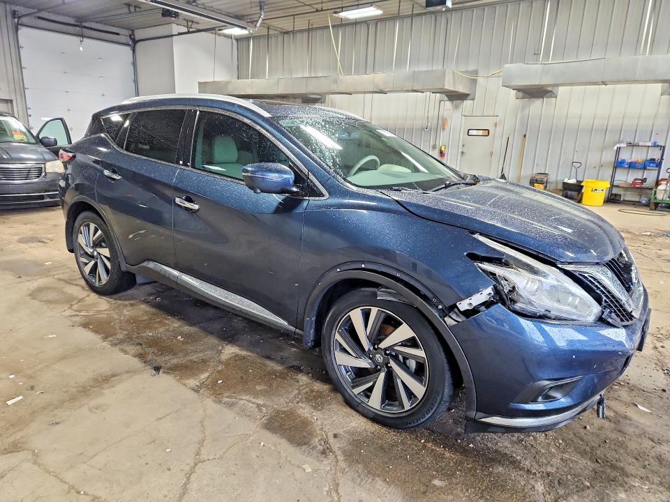 2018 Nissan Murano მანქანა იყიდება აუქციონზე, vin: 5N1AZ2MH6JN144271, აუქციონის ნომერი: 71457496
