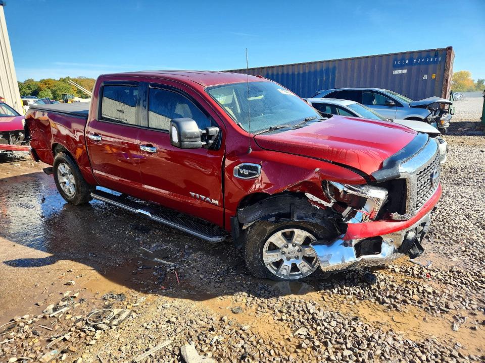 2017 Nissan Titan მანქანა იყიდება აუქციონზე, vin: 1N6AA1E58HN574773, აუქციონის ნომერი: 71453806