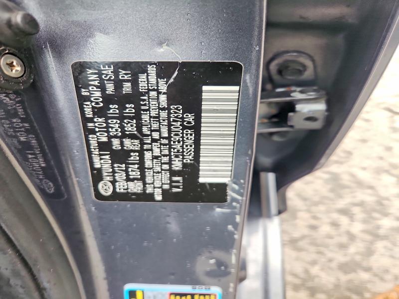 Продажа на аукционе авто 2012 Hyundai Accent, vin: KMHCT5AE9CU047323, номер лота: 71460996