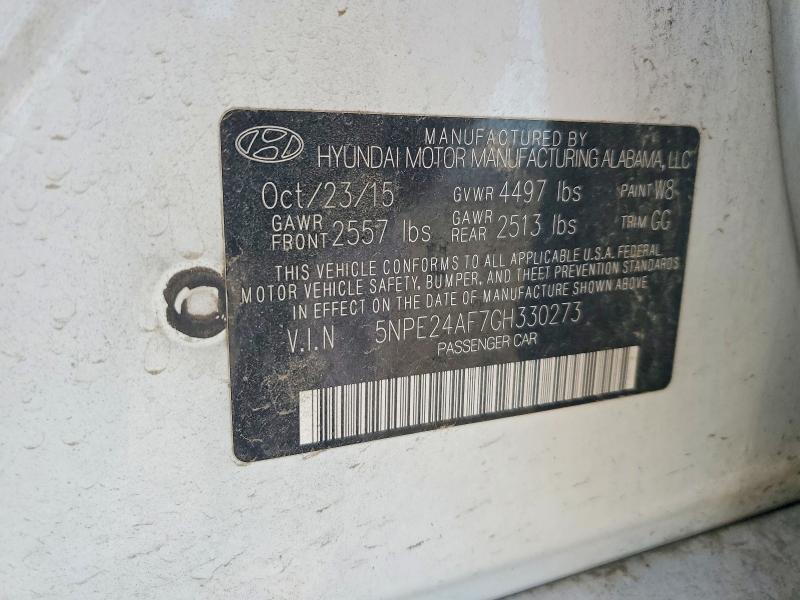 Aukcja sprzedaży 2016 Hyundai Sonata, vin: 5NPE24AF7GH330273, numer aukcji: 71221666