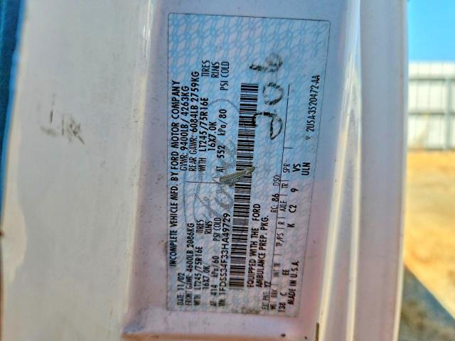 71291146 :رقم المزاد ، 1FDSS34F33HA49729 vin ، 2003 Ford Econoline مزاد بيع