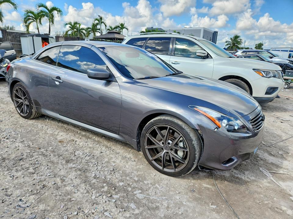 71572126 :رقم المزاد ، JN1CV6FE5CM202322 vin ، 2012 Infiniti G37 Convertible مزاد بيع