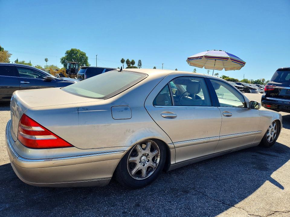 Aukcja sprzedaży 2000 Mercedes-benz S, vin: WDBNG75J4YA134459, numer aukcji: 70751516