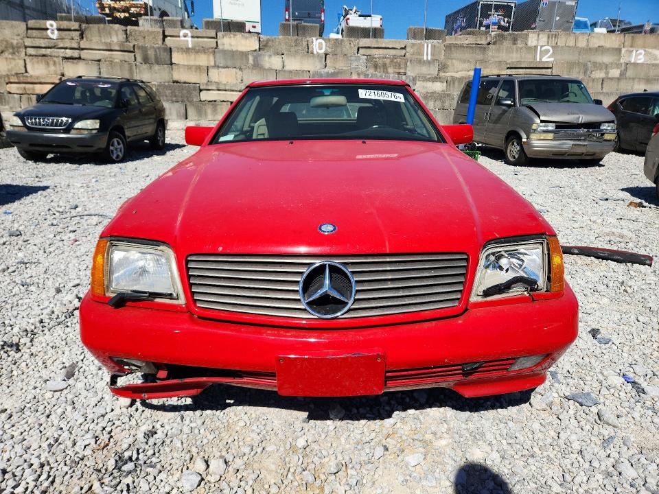 1991 Mercedes-benz 500 მანქანა იყიდება აუქციონზე, vin: WDBFA66E4MF017494, აუქციონის ნომერი: 72160576