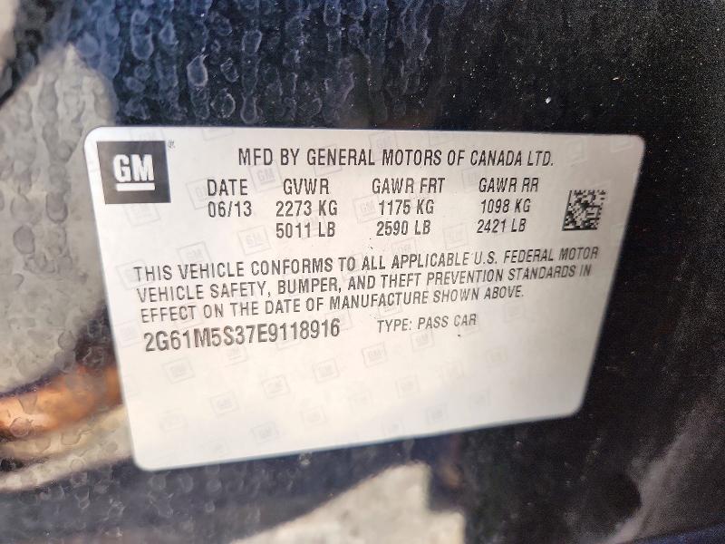 Продаж на аукціоні авто 2014 Cadillac Xts, vin: 2G61M5S37E9118916, номер лоту: 72726096