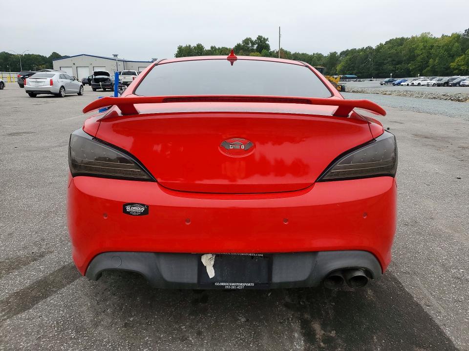 2016 Hyundai Genesis Coupe მანქანა იყიდება აუქციონზე, vin: KMHHU6KJ6GU136468, აუქციონის ნომერი: 71382926