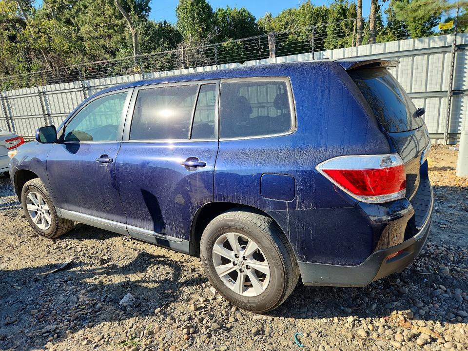 70479646 :رقم المزاد ، 5TDZA3EH7CS025449 vin ، 2012 Toyota Highlander مزاد بيع