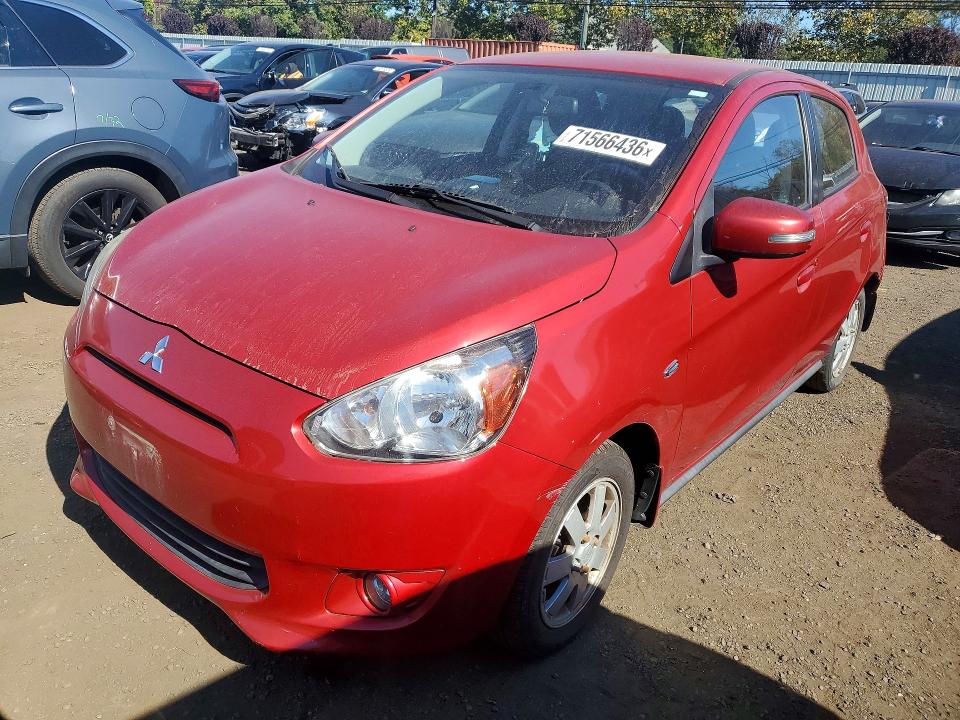 71566436 :رقم المزاد ، ML32A4HJ1FH055774 vin ، 2015 Mitsubishi Mirage مزاد بيع