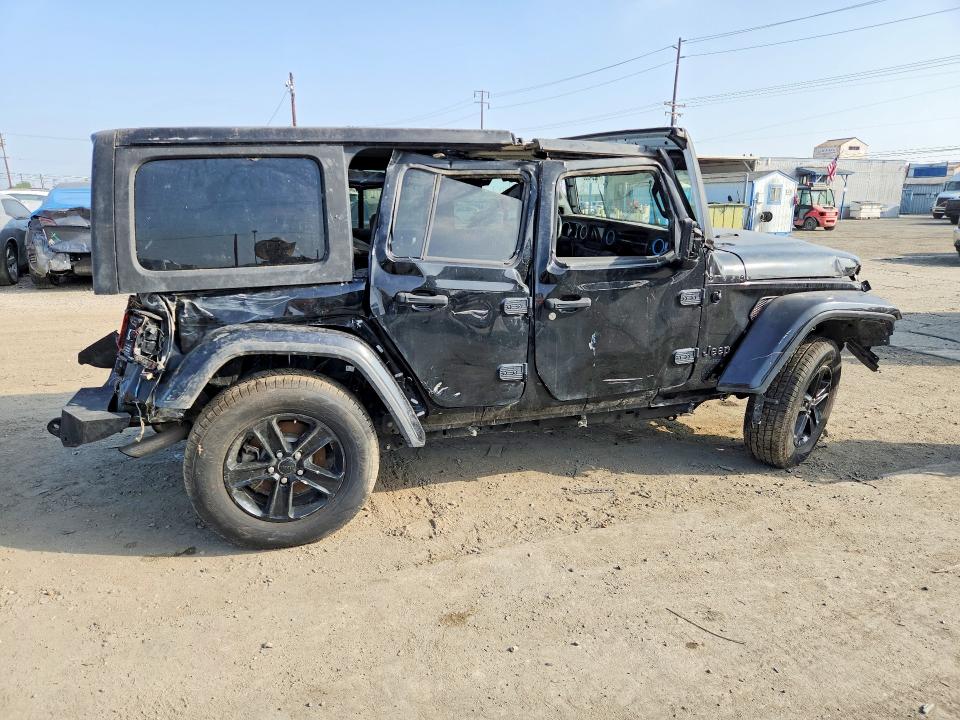 71234956 :رقم المزاد ، 1C4HJXEG1MW555878 vin ، 2021 Jeep Wrangler Unlimited مزاد بيع