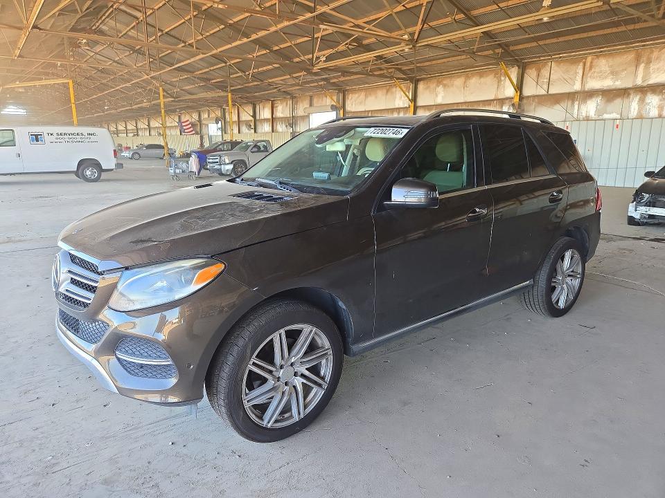 Auction sale of the 2016 Mercedes-benz Gle, vin: 4JGDA5HB8GA634075, lot number: 72202746