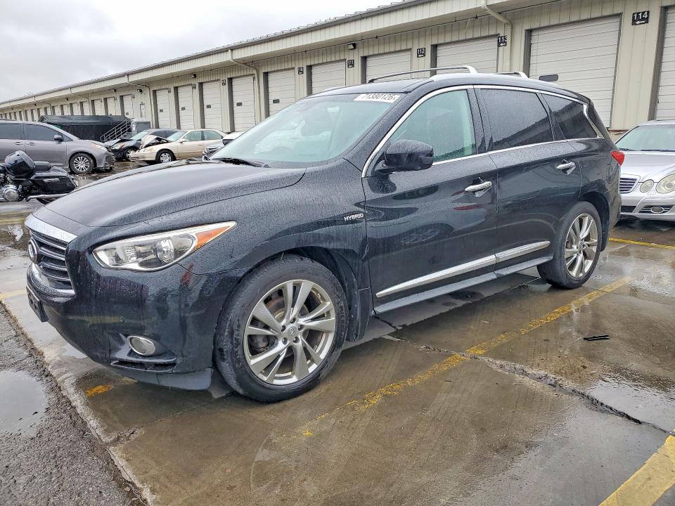 71380126 :رقم المزاد ، 5N1CL0MM5EC527390 vin ، 2016 Infiniti Qx60 مزاد بيع