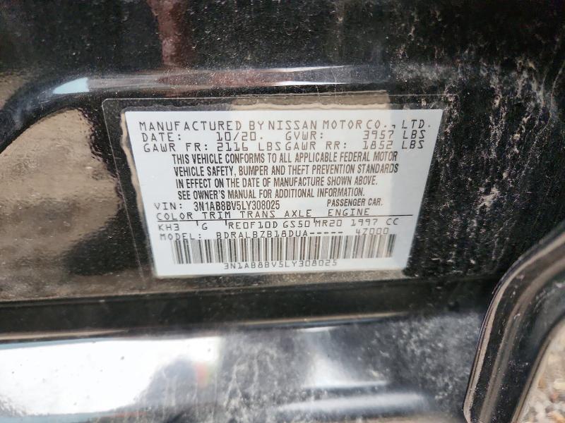 Продажа на аукционе авто 2020 Nissan Sentra, vin: 3N1AB8BV5LY308025, номер лота: 73415506