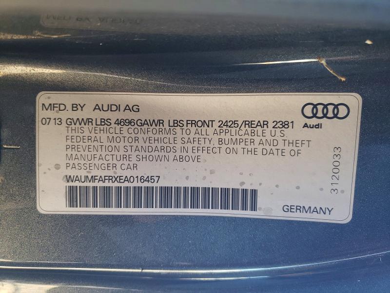 Aukcja sprzedaży 2014 Audi A5, vin: WAUMFAFRXEA016457, numer aukcji: 71910496