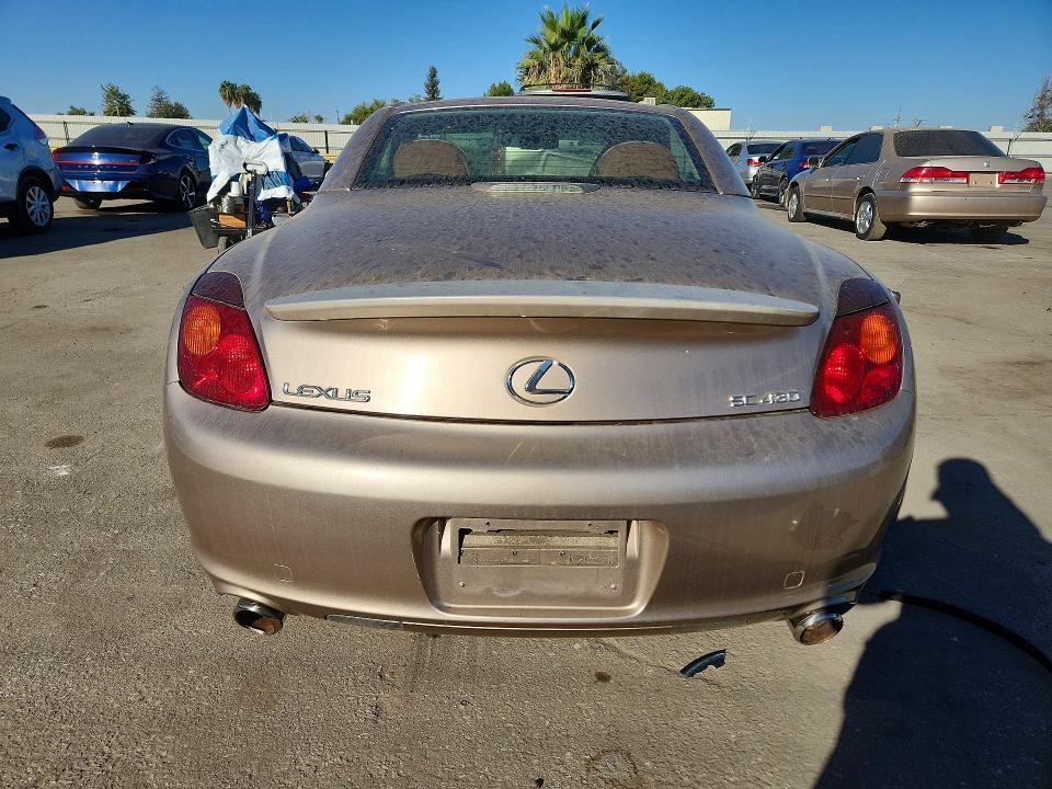 Продаж на аукціоні авто 2003 Lexus Sc, vin: JTHFN48Y130038238, номер лоту: 72027496
