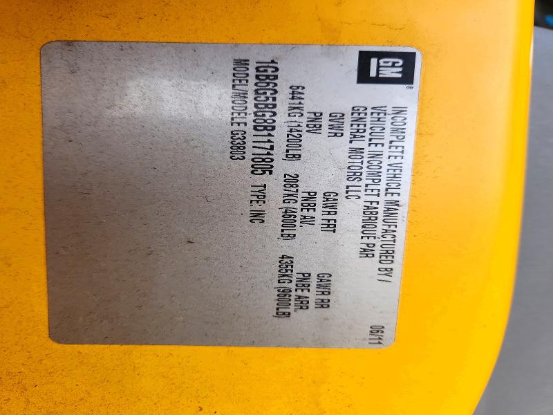 Продажа на аукционе авто 2011 Thomas Minotour G4500, vin: 1GB6G5BG8B1171805, номер лота: 71596246