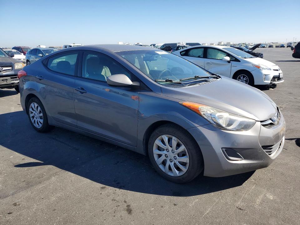 70528286 :رقم المزاد ، 5NPDH4AE1CH078032 vin ، 2012 Hyundai Elantra مزاد بيع