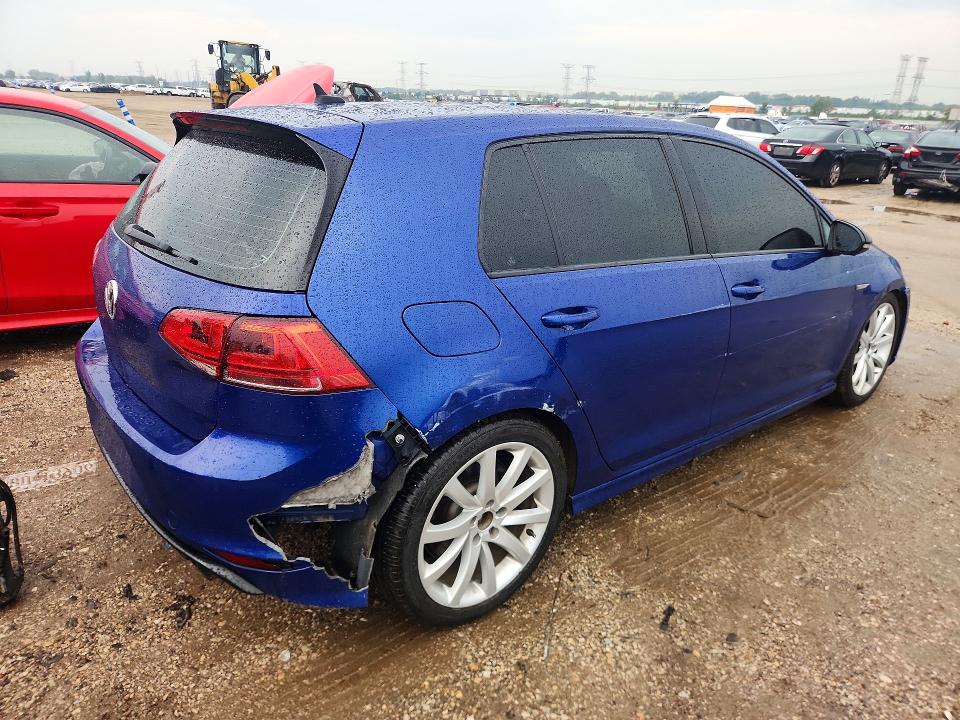 2016 Volkswagen Golf R მანქანა იყიდება აუქციონზე, vin: WVWUF7AU5GW093468, აუქციონის ნომერი: 70697216