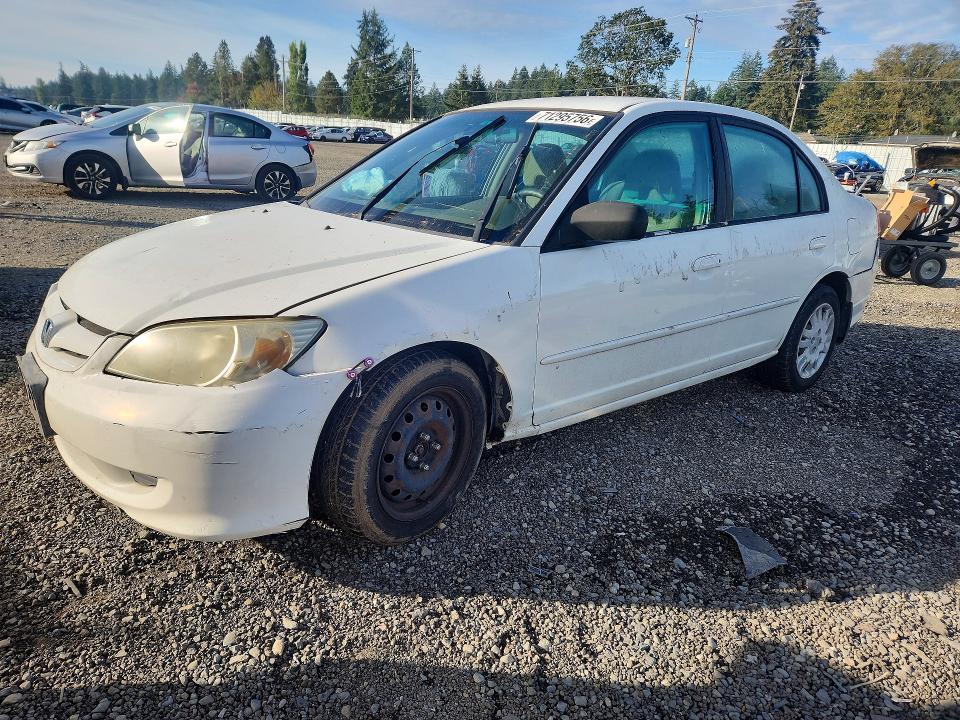 Продажа на аукционе авто 2005 Honda Civic, vin: 2HGES16565H598933, номер лота: 71295756