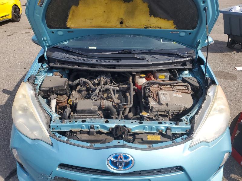 2012 Toyota Prius C მანქანა იყიდება აუქციონზე, vin: JTDKDTB38C1028228, აუქციონის ნომერი: 59411346