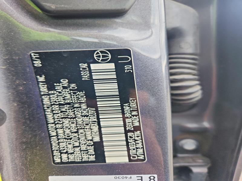 Aukcja sprzedaży 2018 Toyota C-hr, vin: NMTKHMBX7JR033917, numer aukcji: 71429066