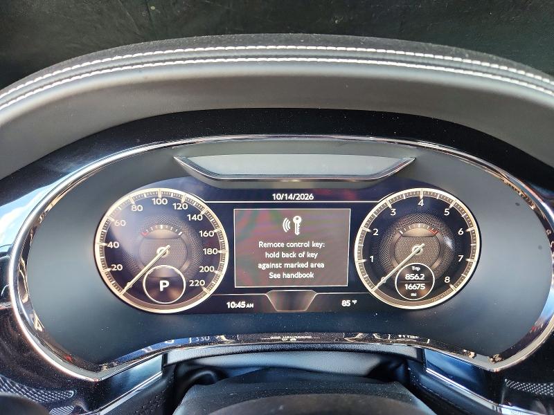 2020 Bentley Continental მანქანა იყიდება აუქციონზე, vin: SCBDG4ZG4LC075455, აუქციონის ნომერი: 72611686