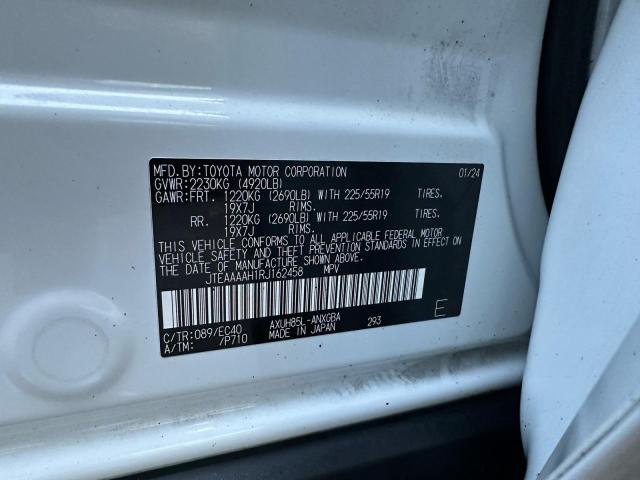 Aukcja sprzedaży 2024 Toyota Venza, vin: JTEAAAAH1RJ162458, numer aukcji: 73334956