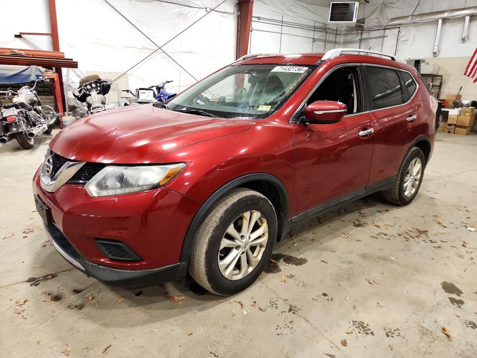 2015 Nissan Rogue მანქანა იყიდება აუქციონზე, vin: 5N1AT2MV8FC818320, აუქციონის ნომერი: 71432736
