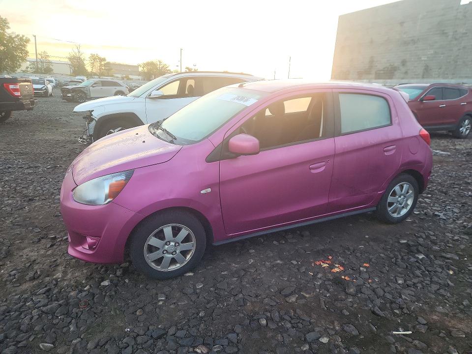 72430616 :رقم المزاد ، ML32A4HJXEH005843 vin ، 2014 Mitsubishi Mirage مزاد بيع